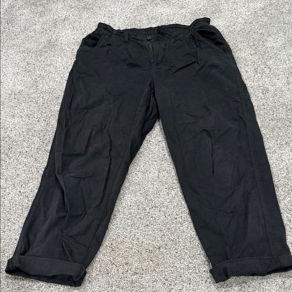 American Eagle Outfitters Charcoal Straight Leg Pants